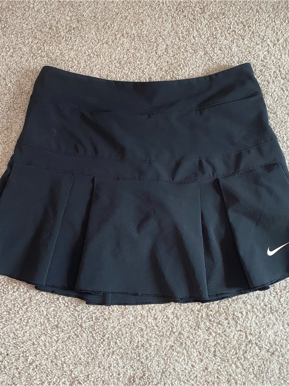 Classic Black Nike Tennis Skort